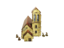 Micro Arts Studio WW2 Normandy Church 6