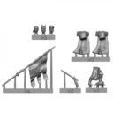 Unreleased Miniatures Men Of The West Banner Bearer 1