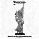 Unreleased Miniatures Men Of The West Banner Bearer 3