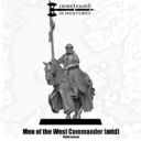 Unreleased Miniatures Men Of The West Commander (mtd) 5