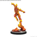 AMG Atomic Mass Marvel Captain America Human Torch 4