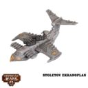 Warcradle Studios Dystopian Wars Black Wolf Battlefleet Set 15