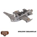 Warcradle Studios Dystopian Wars Black Wolf Battlefleet Set 16