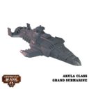 Warcradle Studios Dystopian Wars Black Wolf Battlefleet Set 7