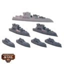 Warcradle Studios Dystopian Wars Ragnarok Battlefleet Set 2