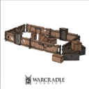 Warcradle Studios Red Oak Crates, Fences And Barrels