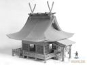 3D Alien Worlds Samurai Shrine Set 2