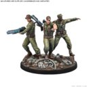 AMG Marvel Crisis Protocol Nick Fury, Sr. & Howling Commandos 2