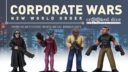 Crooked Dice Corporate Wars 28mm Near Future Miniatures Kickstarter 1
