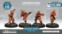Crooked Dice Corporate Wars 28mm Near Future Miniatures Kickstarter 15