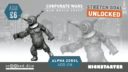 Crooked Dice Corporate Wars 28mm Near Future Miniatures Kickstarter 17