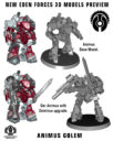 DP9 Eden Animus Fire Support Golem 3D Model Preview 1