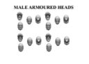 Fireforge Games Male Armoured Heads