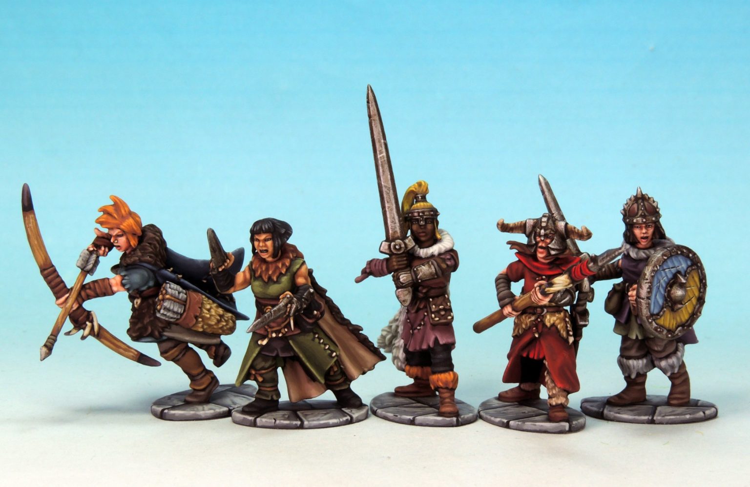 North Star Frostgrave Barbarians II Gussrahmen