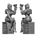 HeresyLab Heresylab Pin Up Heresy Girls Sci Fi Resin And Digital Heresy Pin Up Girls Is A New Set Of 28mm Heroic Scale Models Supplied Both In Digital And Resin Format 22