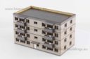 Lasercut Buildings Multi Family Block Scale 15mm:1 100, 20mm : 1 72 76, 28mm:1 56 Prepainted Version 5