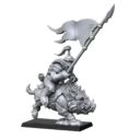 Punga Orc Boar Rider Standard Bearer 2