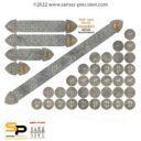 SP Dark Ages Saxon Token & Ruler Set Full Colour