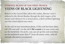 Games Workshop Black Lightning Strikes As Eternus, Blade Of The First Prince Storms Into Battle 3