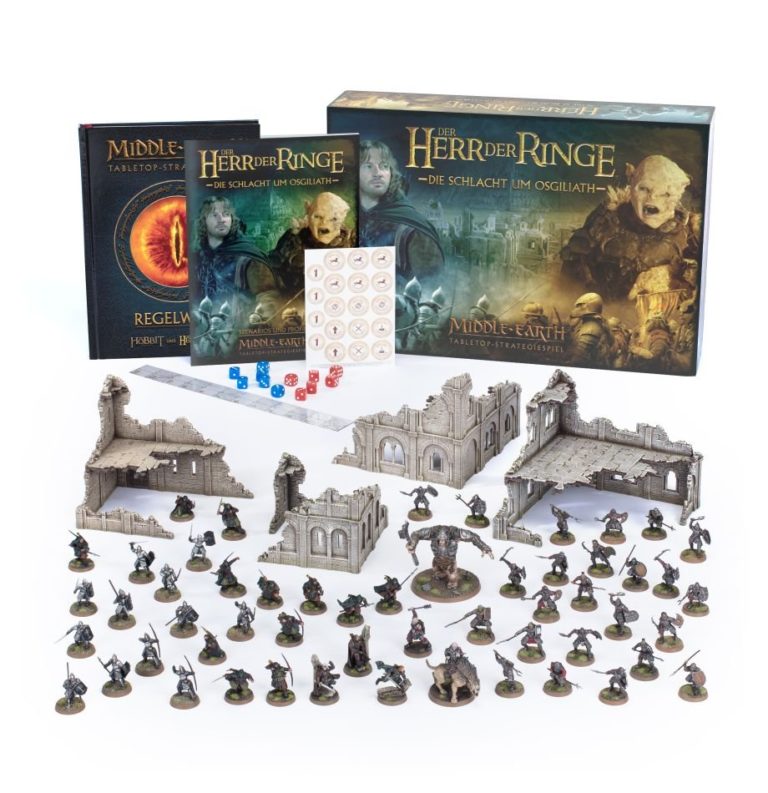 GW Herr der Ringe, The Horus Heresy und Warhammer Underworlds das
