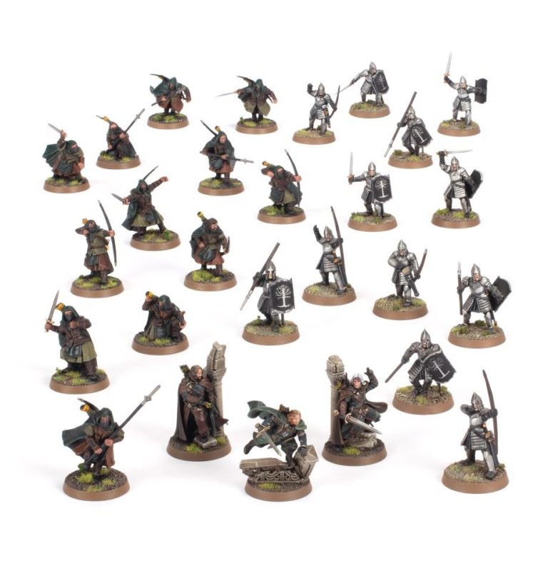 GW Herr der Ringe, The Horus Heresy und Warhammer Underworlds das