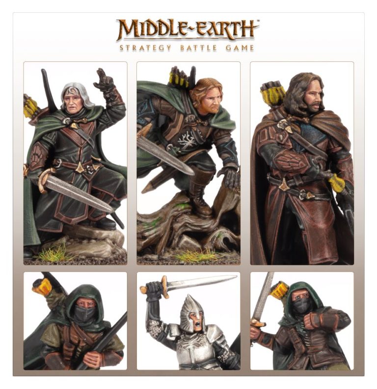 GW Herr der Ringe, The Horus Heresy und Warhammer Underworlds das