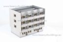Lasercut Buildings Multi Family Block Scale 15mm:1 100, 20mm : 1 72 76, 28mm:1 56 Prepainted Version. 1