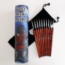 Painting Pack Kolinsky Sable & Wolf Bristle Brushes 3