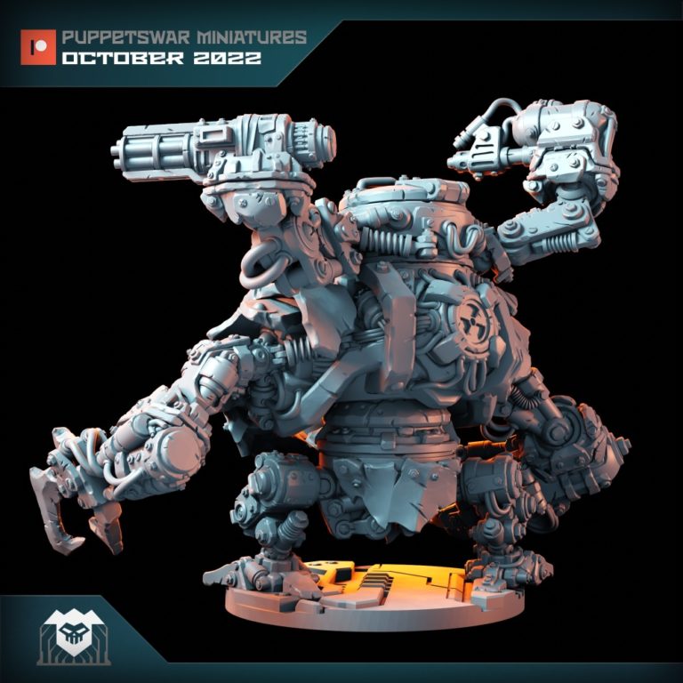 Puppetswar Oktober Patreon das Tabletop