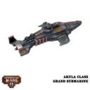 Warcradle Studios Akula Battlefleet Set 4