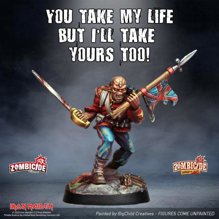 Zombicide Iron Maiden Special das Tabletop