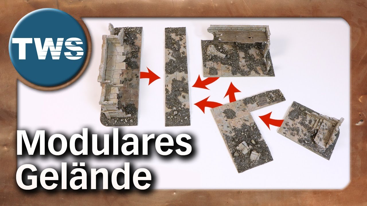 Tabletop Modulare Bases bauen das