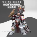 JT JoyToy Action Figure Warhammer 40K White Scars 3rd Company Captain Kor’sarro Khan