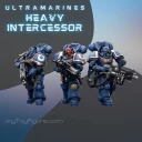 JT JoyToy Warhammer 40K Ultramarines Heavy Intercessor Set