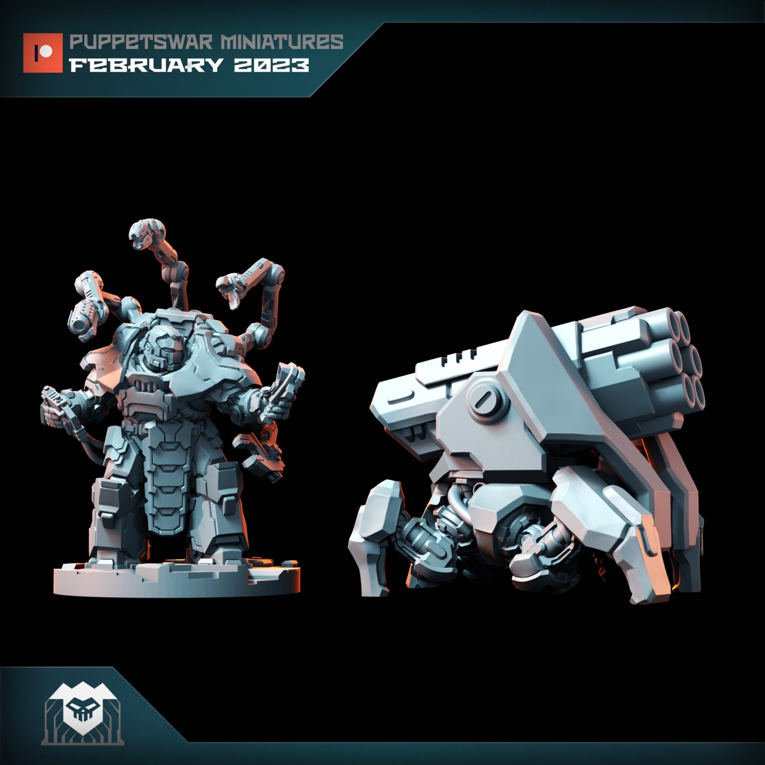 Puppetswar Februar Patreon das Tabletop