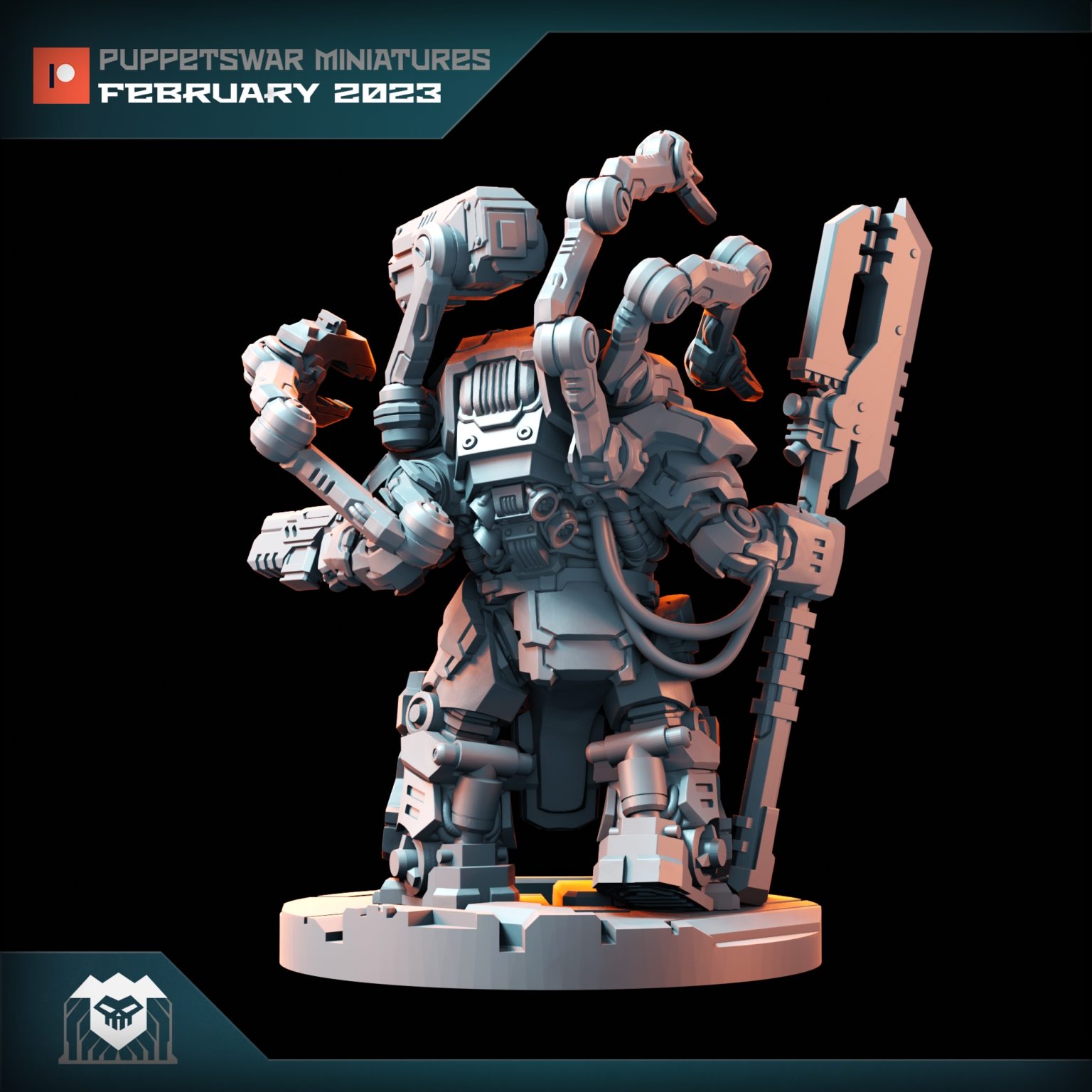 Puppetswar Februar Patreon das Tabletop