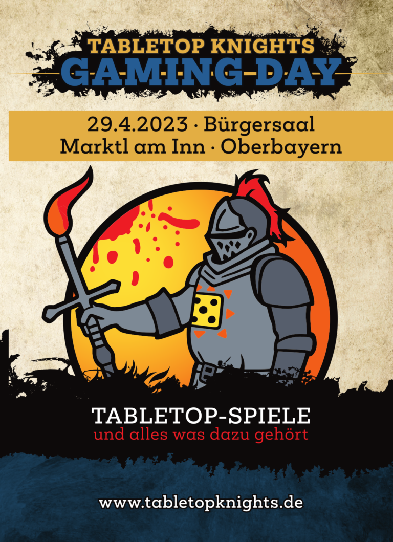 Tabletop Knights Gaming Day 2023 das