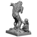 Mithril Miniatures MZ705 Lord Of The Rings 'SAMWISE GAMGEE™ With Petrified Troll' Resin Vignette 3