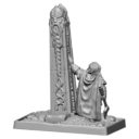 Mithril Miniatures MZ708 Lord Of The Rings 'GIMLI™ And The DURIN™ Stone' Resin Vignette 3