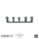 WG K47 German Heavy Infantry Head Sprue