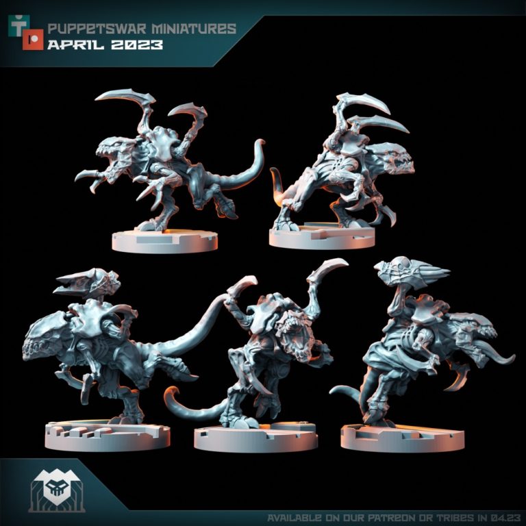 Puppetswar April Patreon Preview das