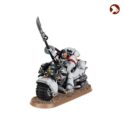 Games Workshop Khan Der White Scars Auf Bike