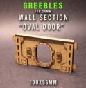 Iliada WALL SECTION OVAL DOOR 1