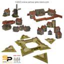 SP 15mm ECW Medieval Town & Country Battle Set