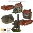 SP 15mm Medieval Farm Set
