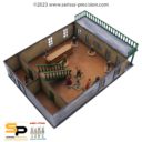 SP Old West Hotel With Interior 3