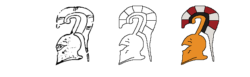 Greek Hoplite Waterslide Decals For Wargaming 6