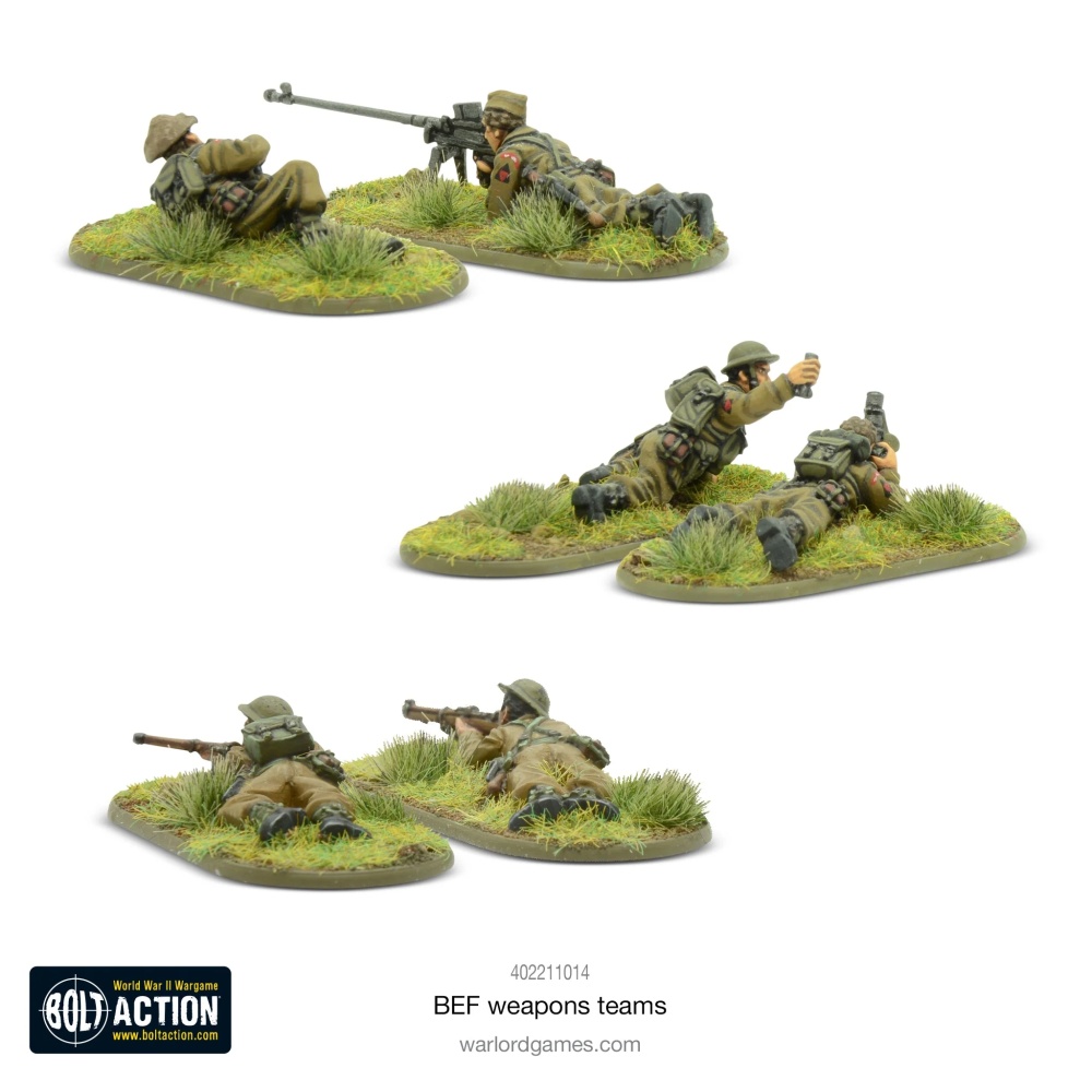 Bolt Action: US Army (Winter) Weapons Teams