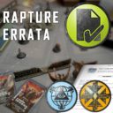 GB Rapture Errata