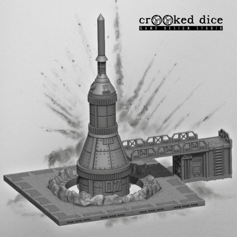 Crooked Dice Digitales Moonbase Launch Pad